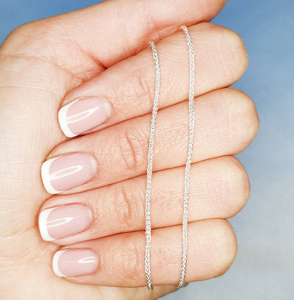 

Серебряная цепочка "Колос"  2,15 г