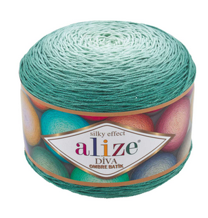 

Пряжа Diva ombre batik-7369