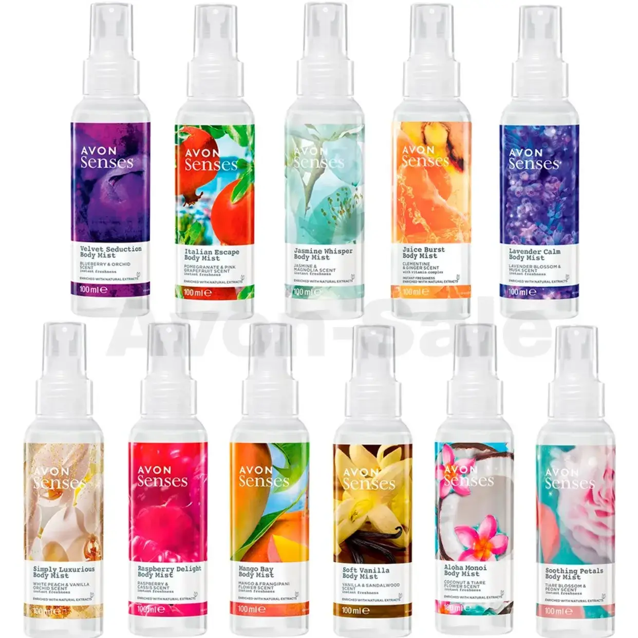 

Лосьон спрей для тела Naturals (75мл) Avon, лосьйон спрей для тіла ейвон