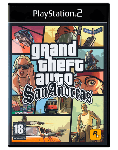 

Игра Grand Theft Auto: San Andreas Русская Версия RMC PlayStation 2