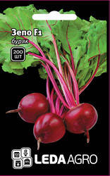 

Семена свеклы Зепо F1, 200 шт., столовой круглой, ТМ "ЛедаАгро"