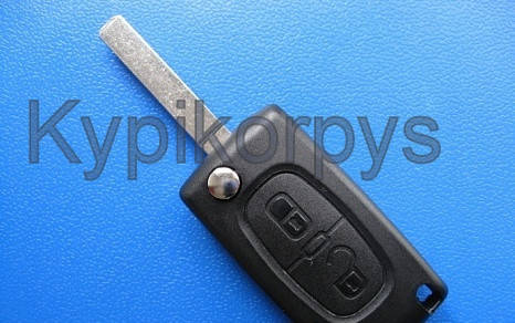 

Peugeot (Пежо)308 выкидной ключ (корпус) 2 - кнопки