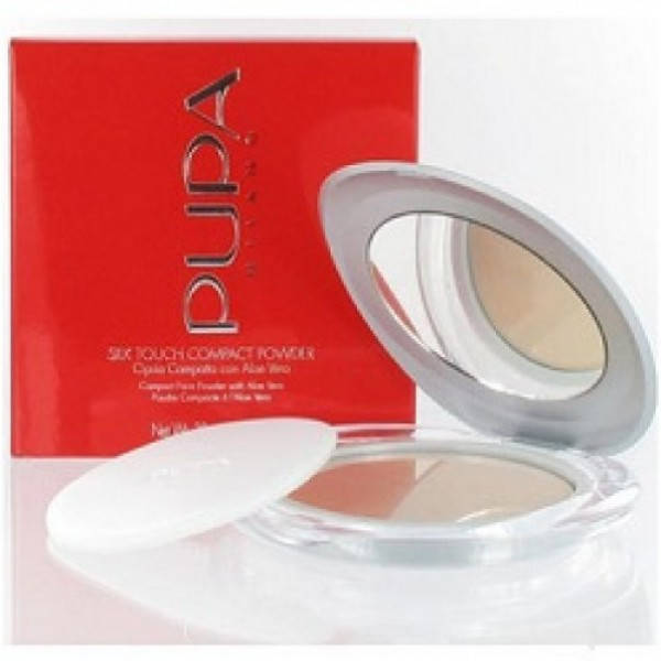 

Пудра Pupa с Алоэ Вера Silk Touch Compact Powder Пупа Силк Тач Компакт Поудер