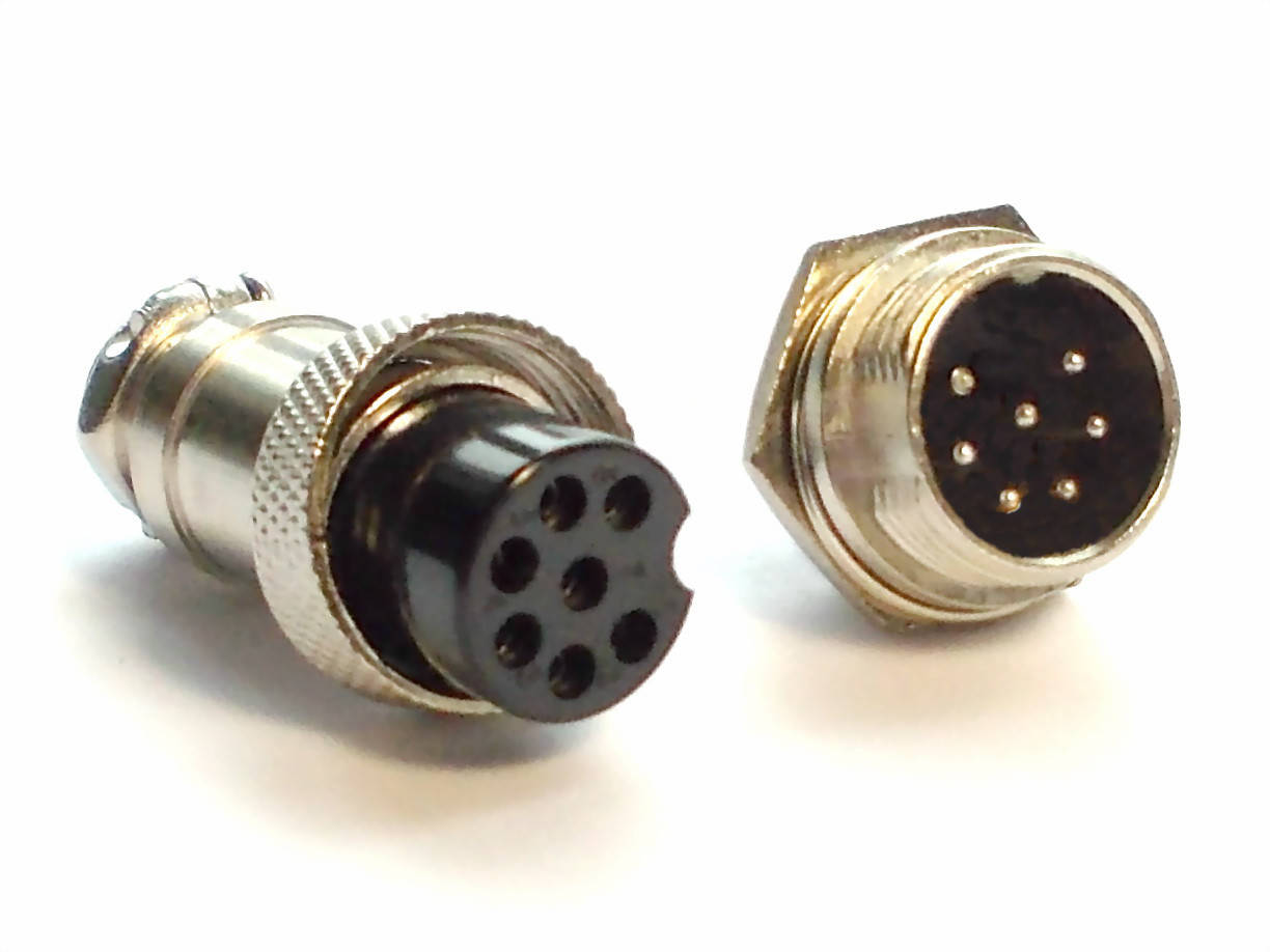 

Разъем 7 контактный (7 pin) пара, оптом от 10 шт.