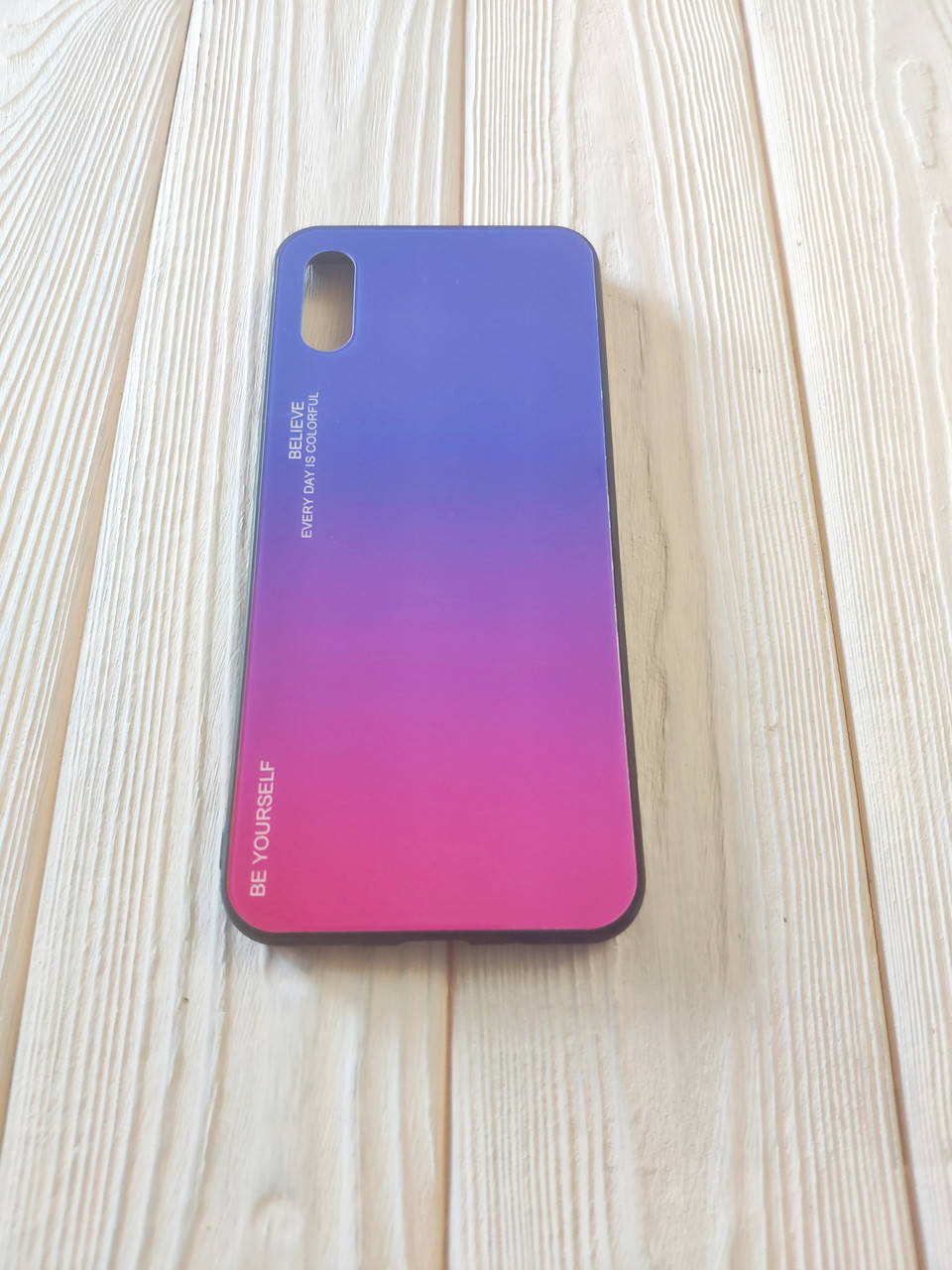 

Чехол Gradient для Xiaomi Redmi 9A бампер Purple-rose, Розовый