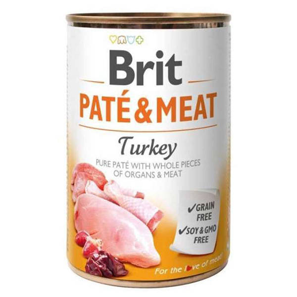 

Brit Pate & Meat Turkey 400 г