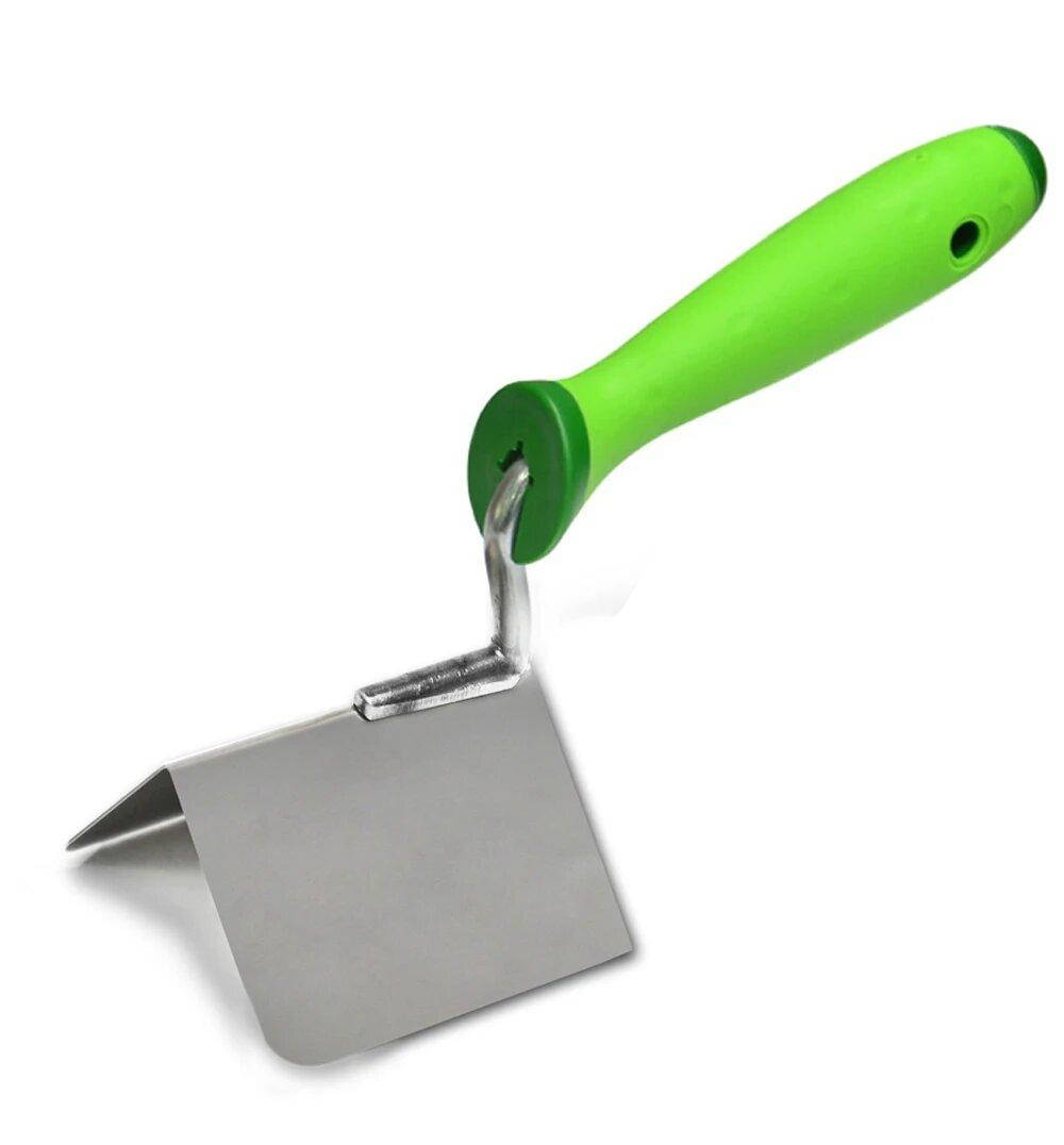 

Мастерок нержавеющий 80х60х60мм /для наружных углов/ COLORADO