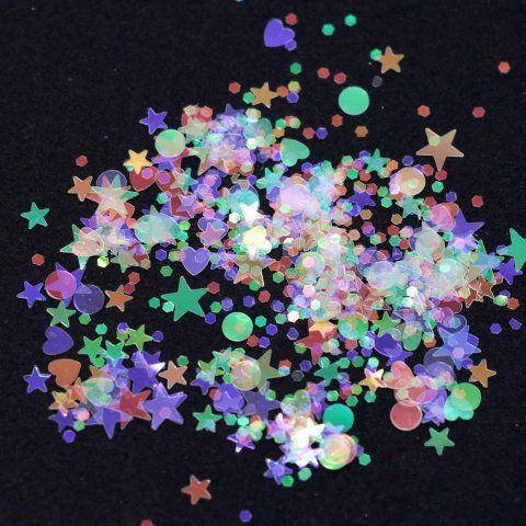 

Декор фигурный голографик микс