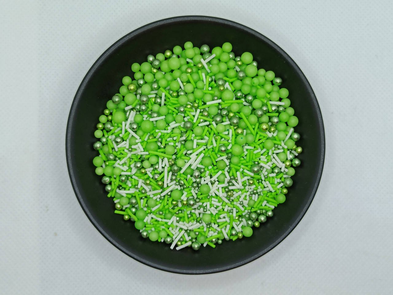 

Кондитерская посыпка сахарная Мини микс "Зеленый" - 50 грамм, Разные цвета