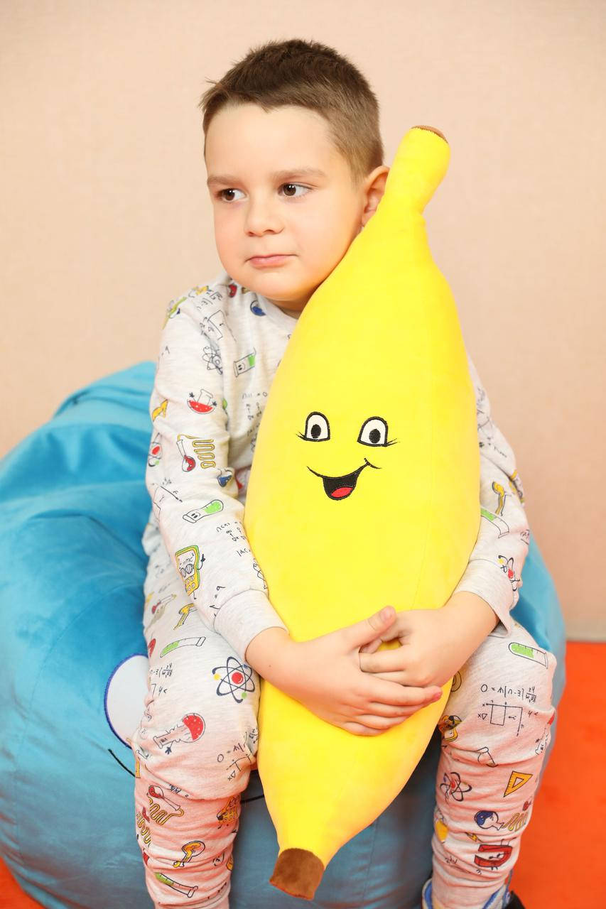

Подушка Банан, подушка фрукт, 69 см