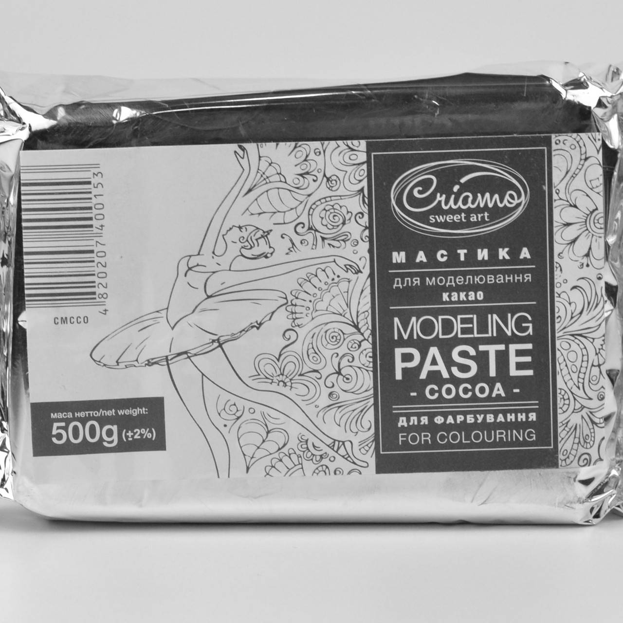 

Мастика Criamo Белая PREMIUM 0,5 кг