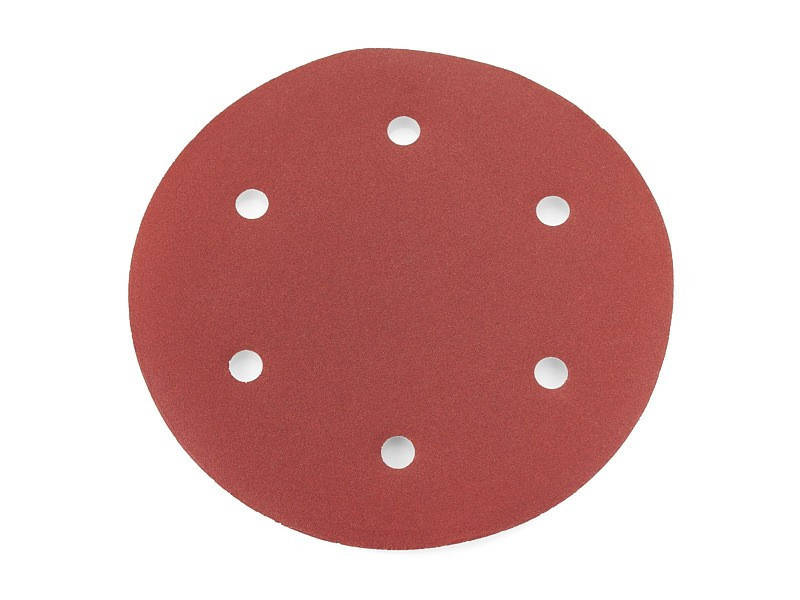 

Круг наждачний 225 мм з перфорацією на липучку P120, 1 шт Sturm для жирафа DWS6016-9120