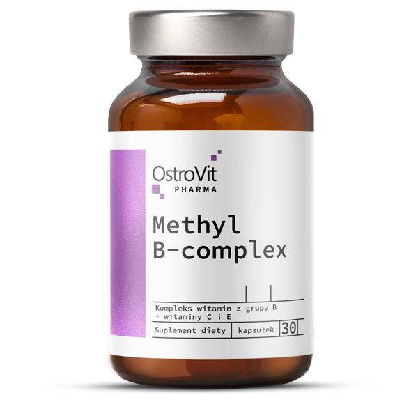 

Витамины и минералы OstroVit Pharma Methyl B-Complex, 30 капсул