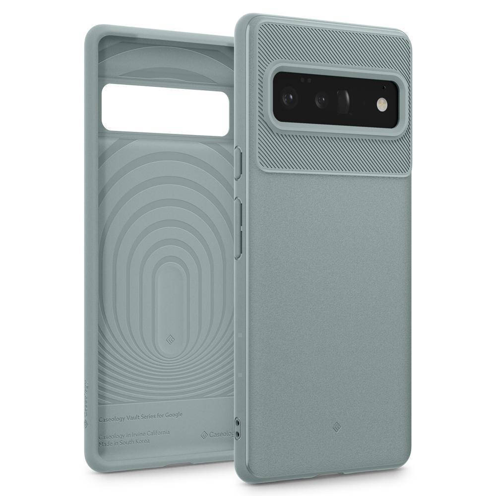 

Чехол Caseology Vault для Google Pixel 6 Pro Sage Green (ACS03470), Зелёный