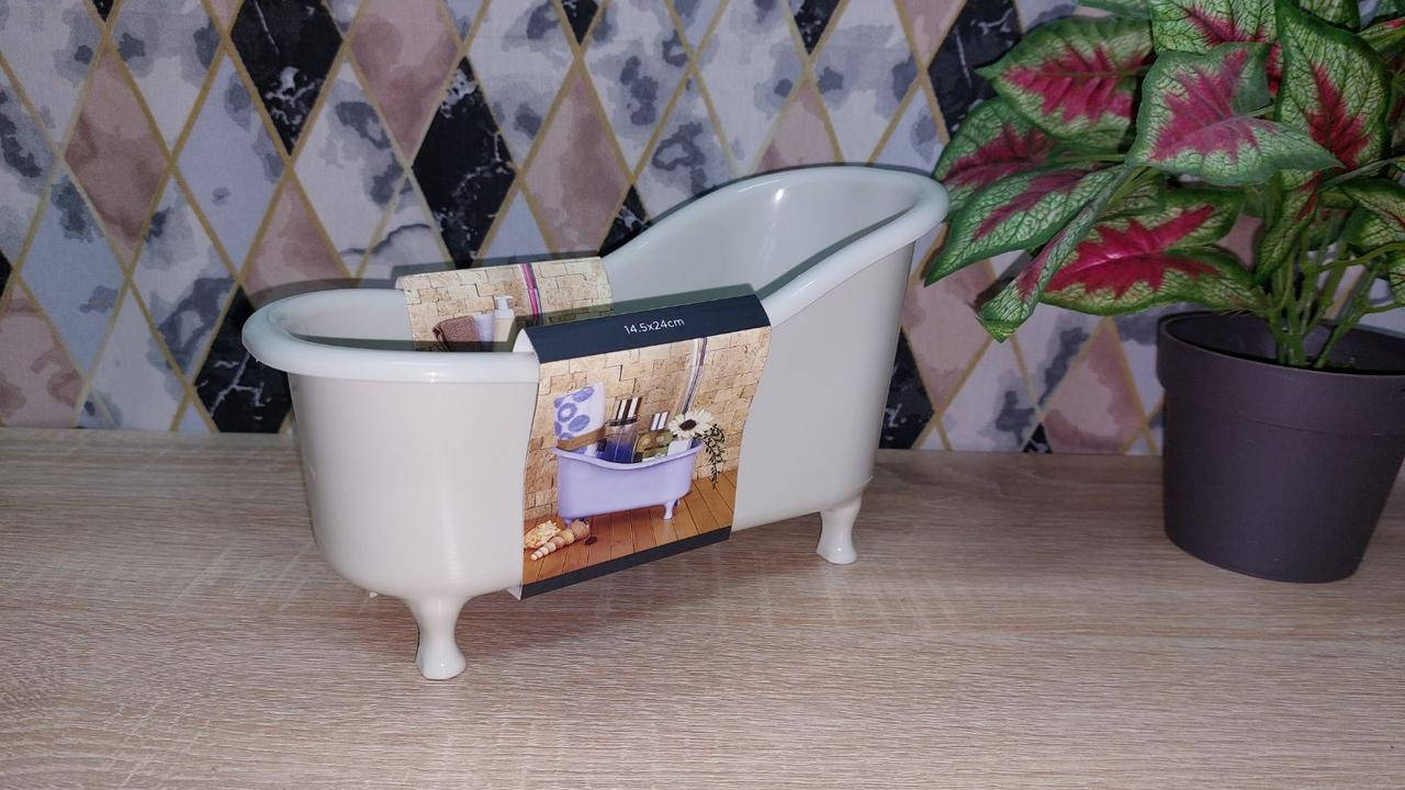 

Декоративная мини ванночка (крем)