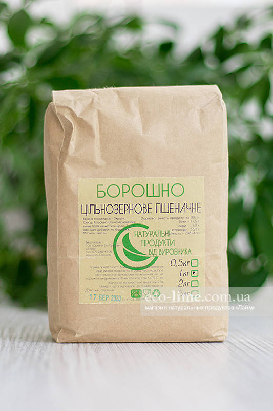 

Мука пшеничная цельнозерновая ОрганикЭкоПродукт, 0,5 кг