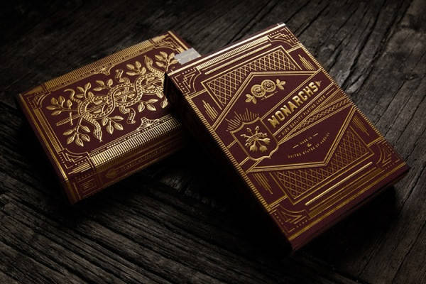 

Карты коллекционные Monarchs Red от theory11