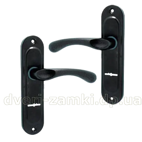 

Дверные ручки на планке Kedr 008 55 мм медный антик