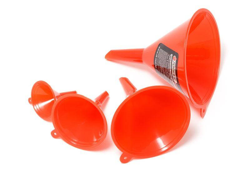 

Набор воронок пластиковых, 4 предмета(Ø:45, 65, 90, 115мм,L:60, 90, 125,155мм) Forsage F-887FU4