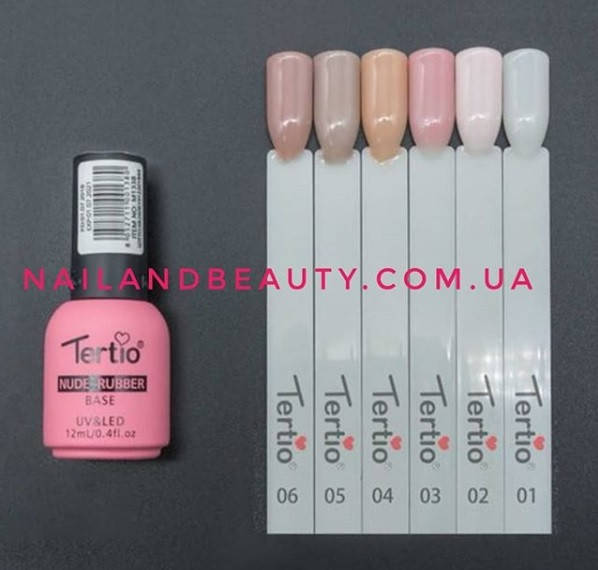 

Tertio Nude Rubber base 10ml. Камуфляжные базы Тертио 10 мл. 03
