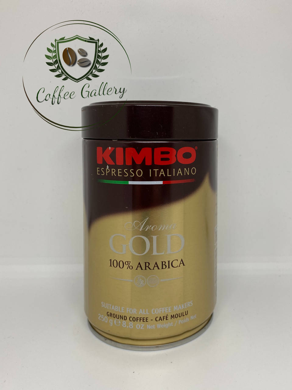 

Кава мелена Kimbo Aroma Gold 250г. ж/б