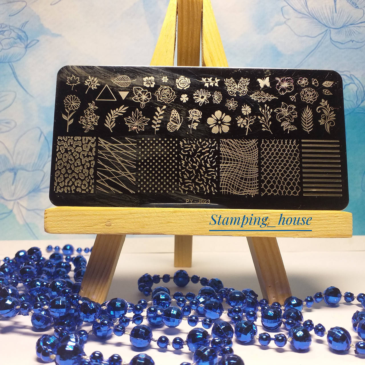 

Пластина для стемпинга Pict You J-023