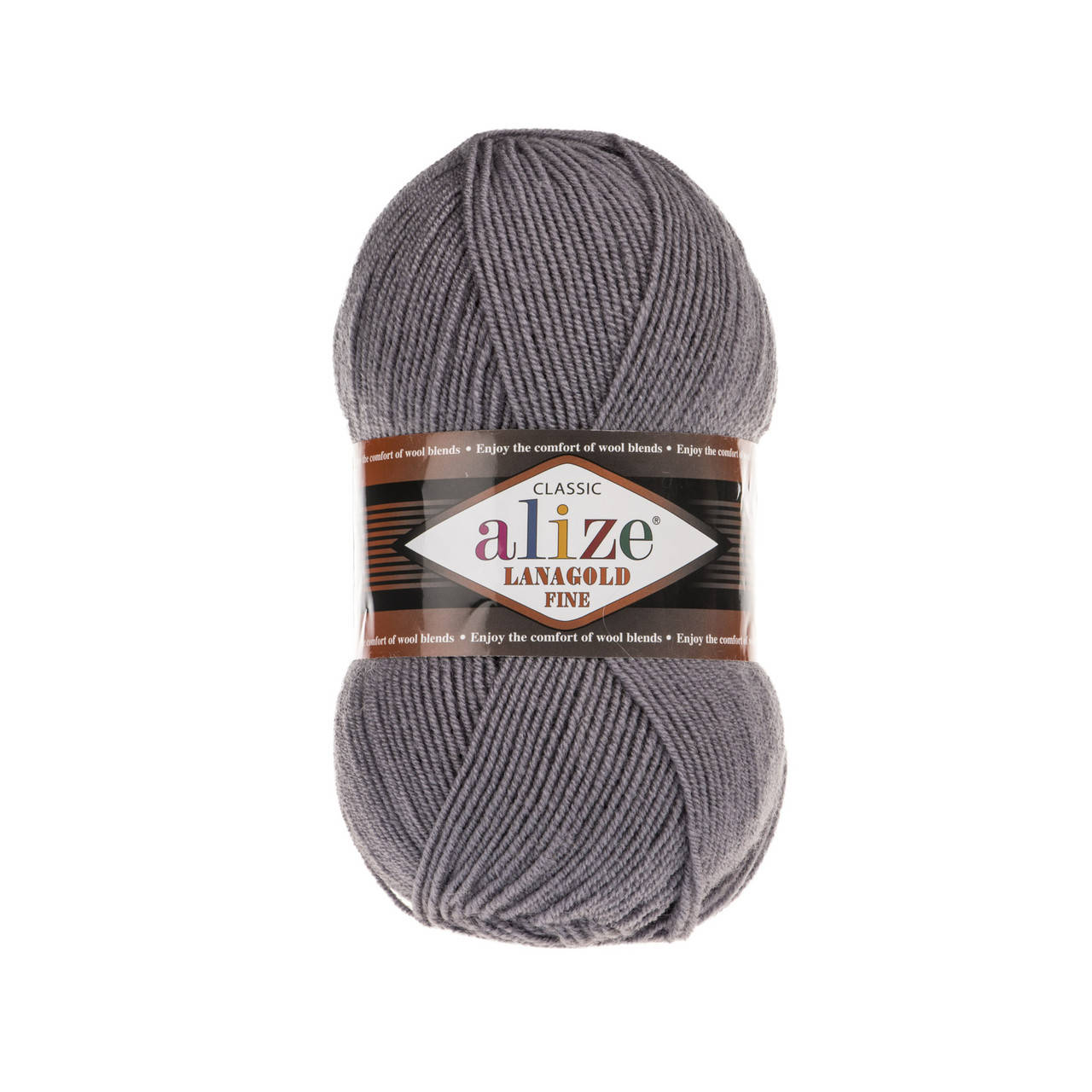 

Alize Lanagold Fine - 348 темно-серый