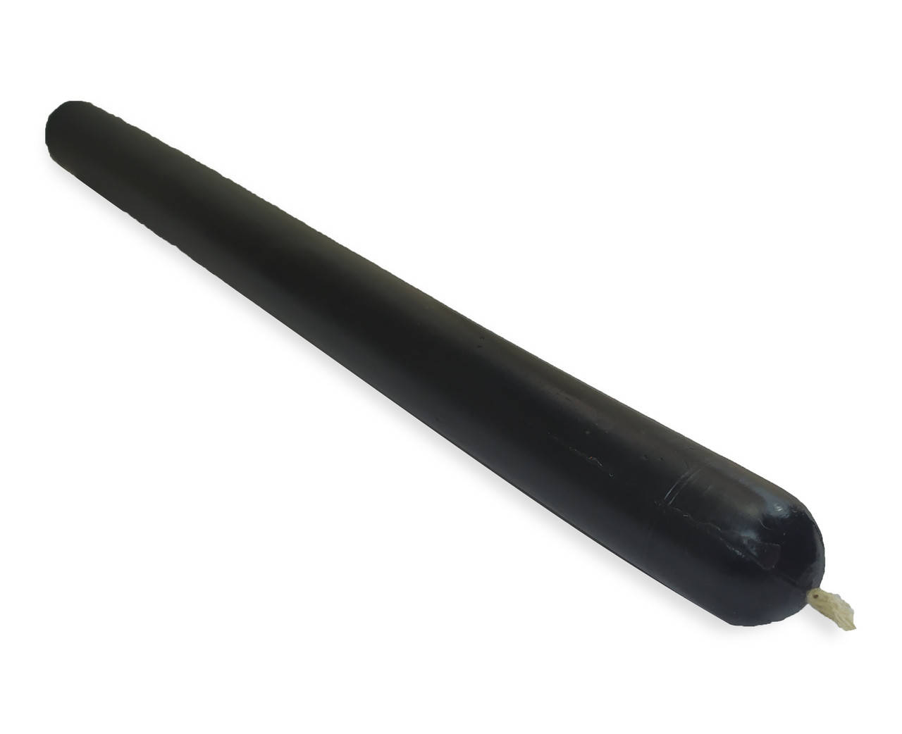 

Черные восковые свечи 25см, Черный