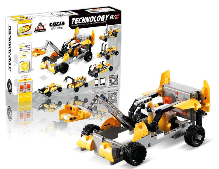 

Конструктор на радиоуправлении SDL Bumble Bee (198 деталей)