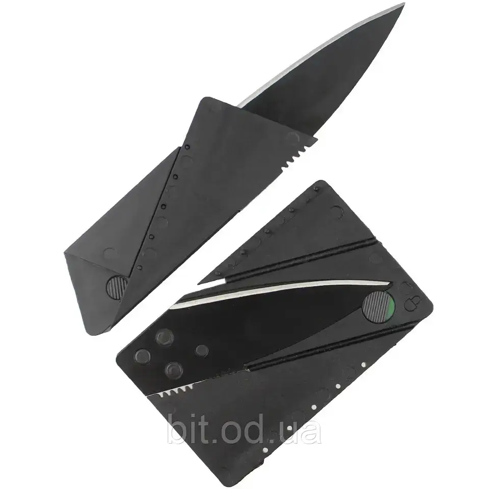 

Карманный Нож Кредитка Визитка CardSharp, Черный