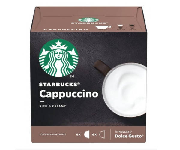 

Кофе в капсулах Starbucks Dolce Gusto Cappuccino - 12 шт