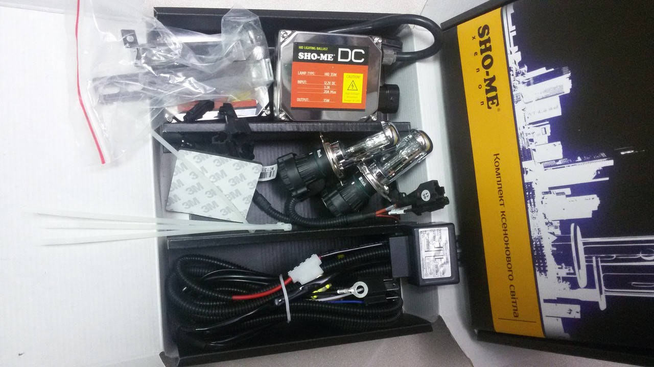 

Комплект биксенона Sho-Me DC (постоянного тока) 9-16V, H4 H/L