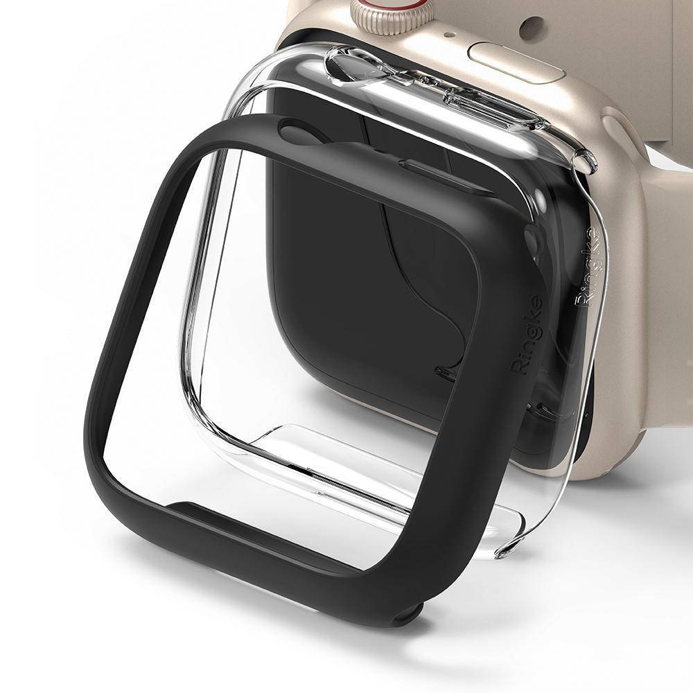 

Чехол Fusion Slim Clear + Black (2шт.) для Apple Watch 7 41mm (S58979RS)