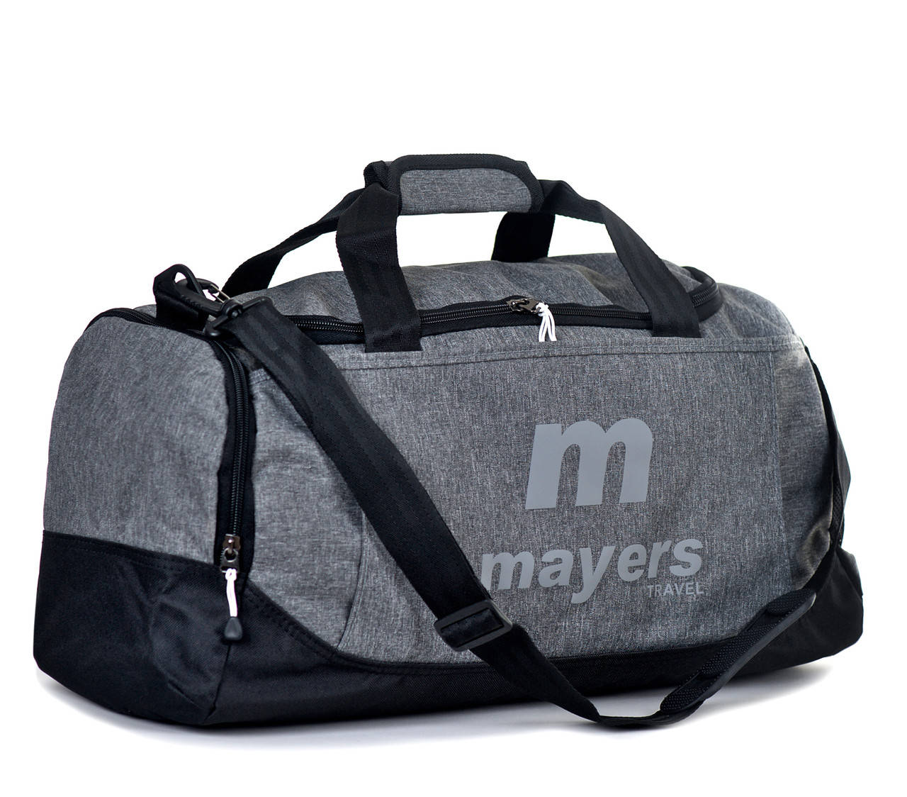 

Спортивная тканевая сумка Mayers Серая для спортзала для поездок (44/420/55), Серый