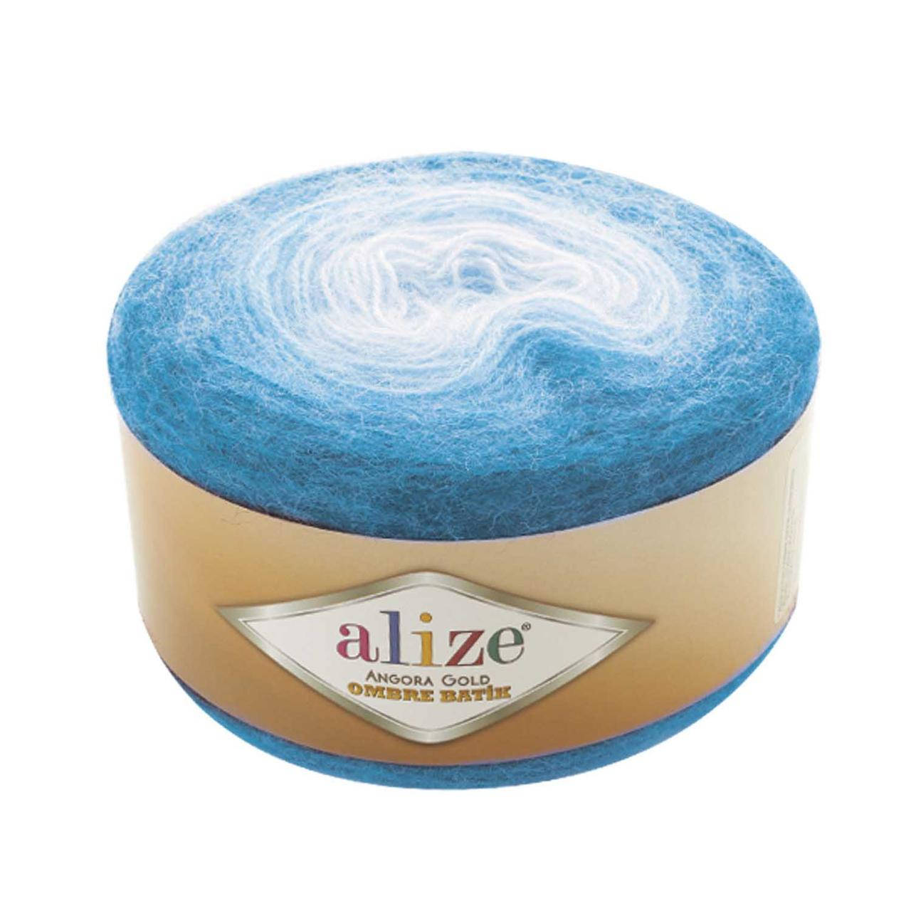 

Alize Angora Gold Ombre Batik бирюзовый № 7245