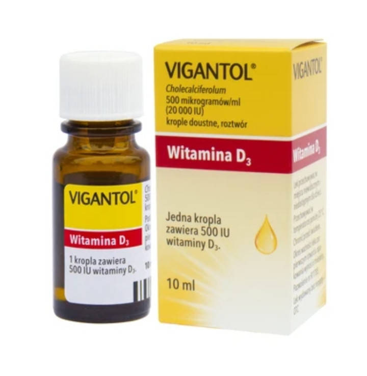 

Вітамін Д3, витамин Д3, вігантол, вигантол, Vigantol краплі 10 мл