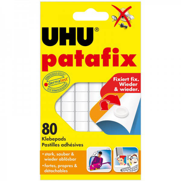 

Подушечки UHU PATAFIX білі 80 шт.