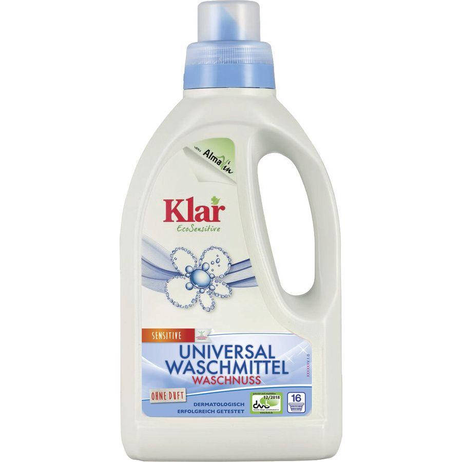 

Средство для стирки Klar Мыльный орех 0.75 л (4019555706301)