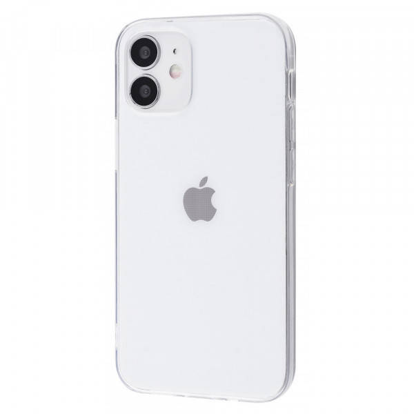 

Чехол для iPhone 12 силиконовый бампер прозрачный