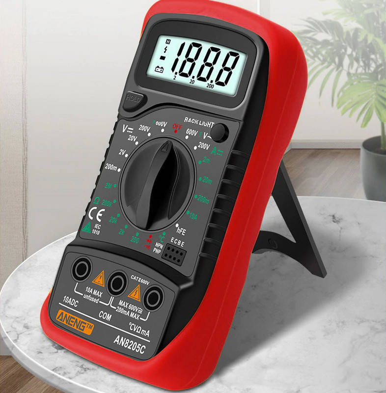 

Портативный электронный цифровой мультиметр ANENG AN8205C (тестер)