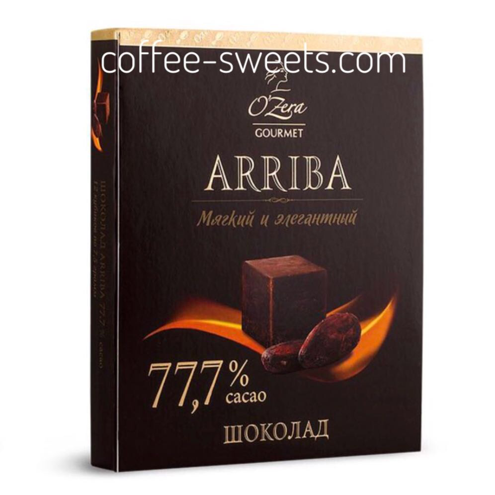 

Шоколад O'Zera 90г Gourmet Arriba 77,7% горький