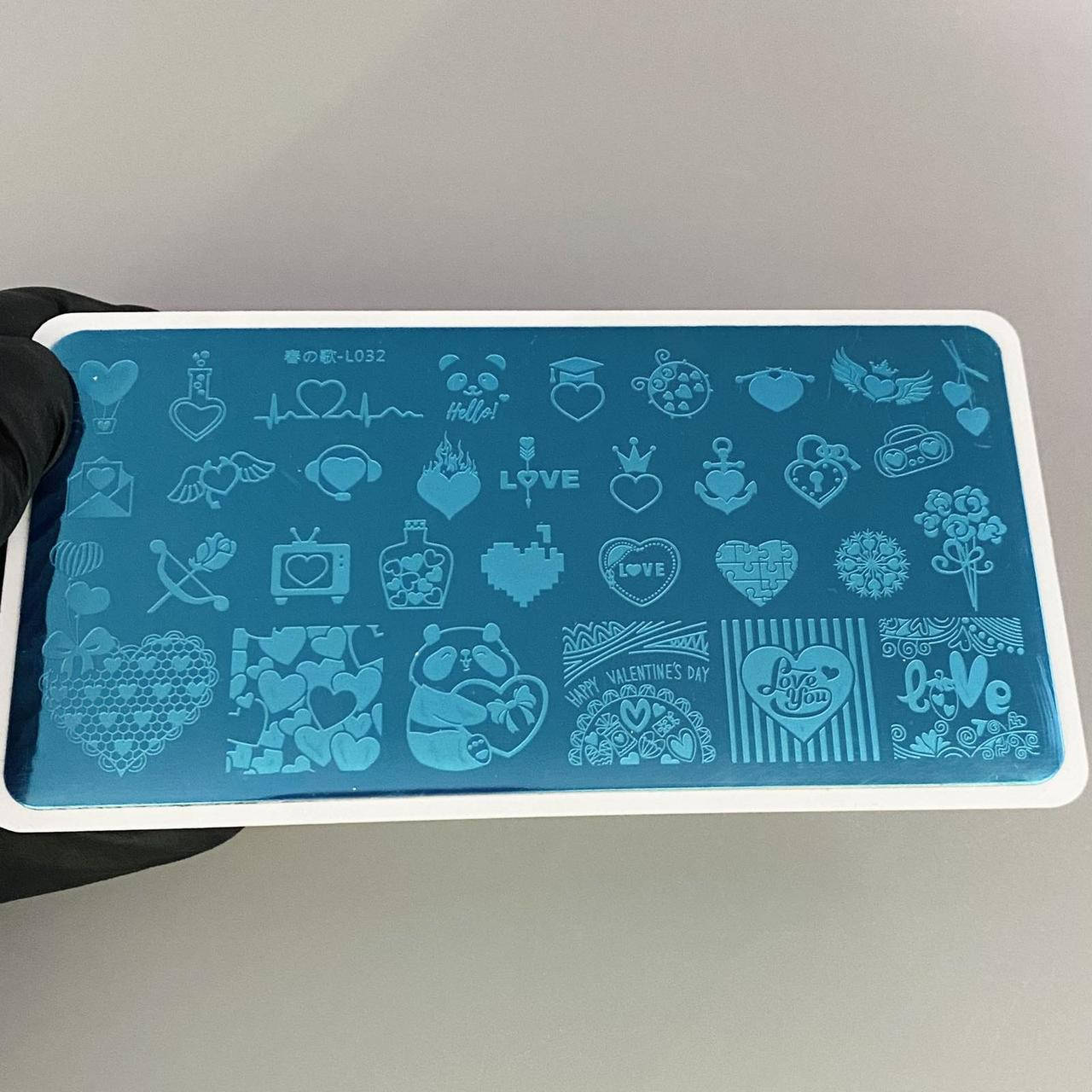 

Пластина для стемпинга (прямоугольная) L - 032