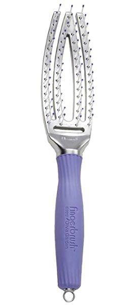 

Olivia Garden Finger Brush. Щетка для укладки туннельная изогнутая.