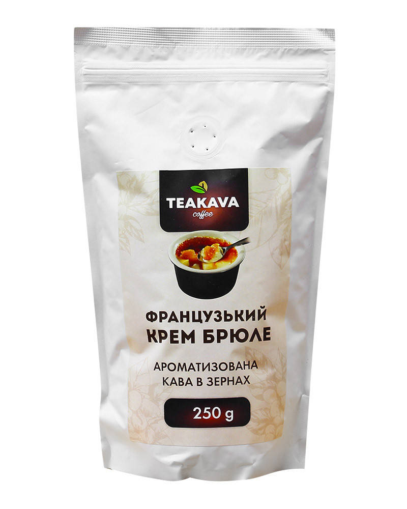 

Кофе в зернах Teakava Французский крем-брюле, 250 г (100% арабика)