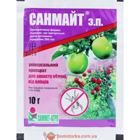 

Инсектицид САНМАЙТ 200 з.п. SUMIAGRO 10 г