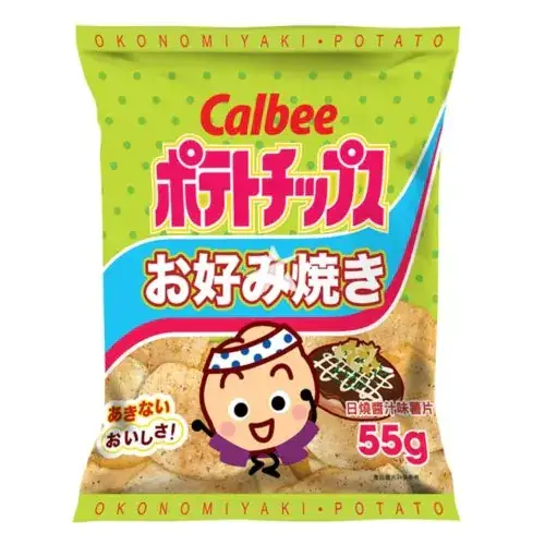 

Чипсы Calbee Potato Chips Okonomiyaki 55g