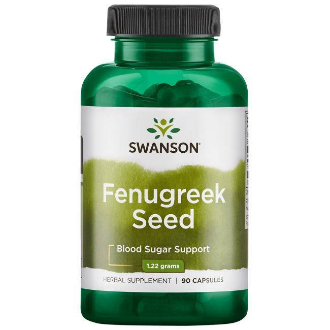 

Fenugreek, Фeнугрек, Пажитник, Шамбала, Чаман, семена, 610 мг 90 капс