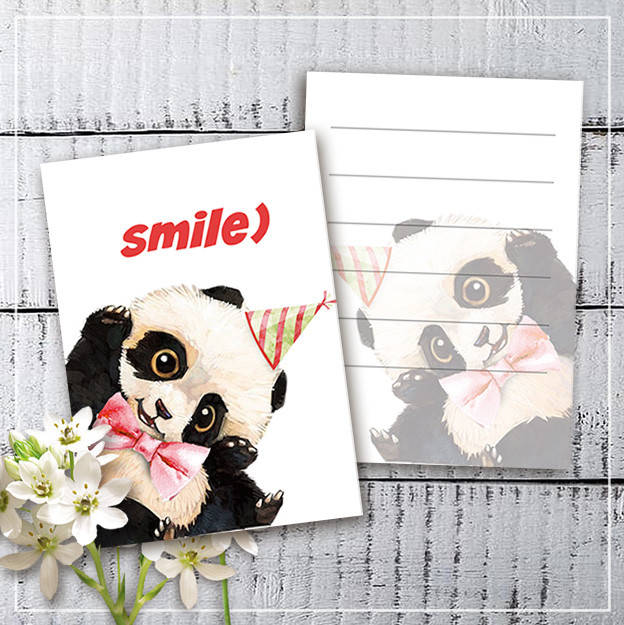 

Мини открытки "Smile" (10 штук)