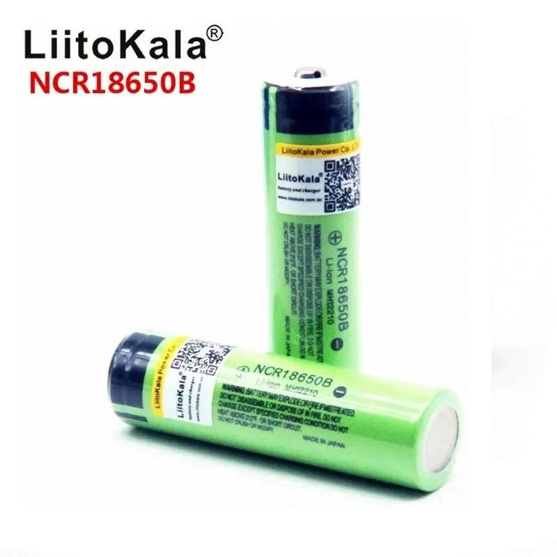 

Аккумулятор 18650 3400mAh LiitoKala Li-Ion Lii-34B-PCB 3,7V (с защитой) (NCR18650B)