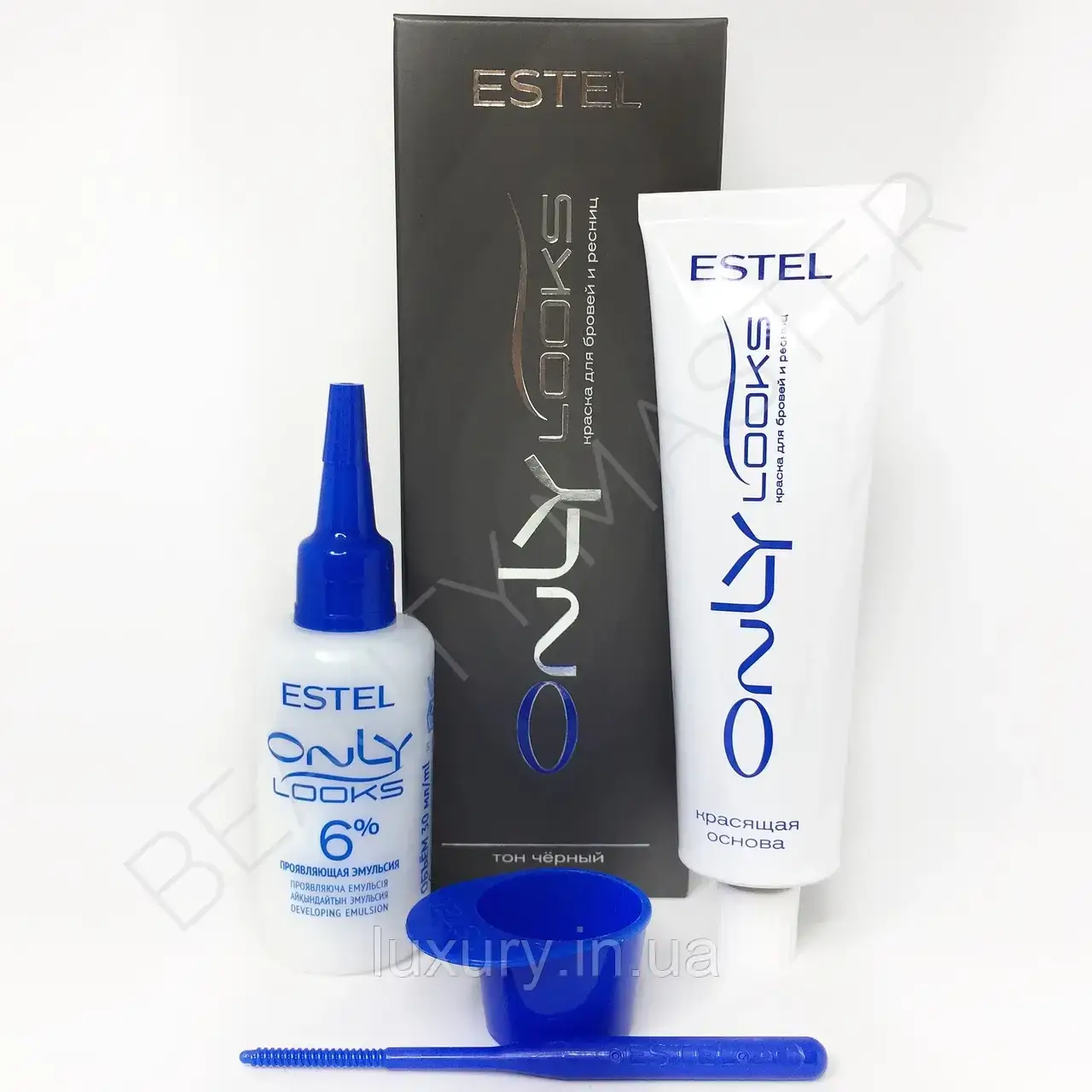 

Краска для бровей и ресниц ONLY looks ЧЕРНАЯ 50х30мл Estel Professional